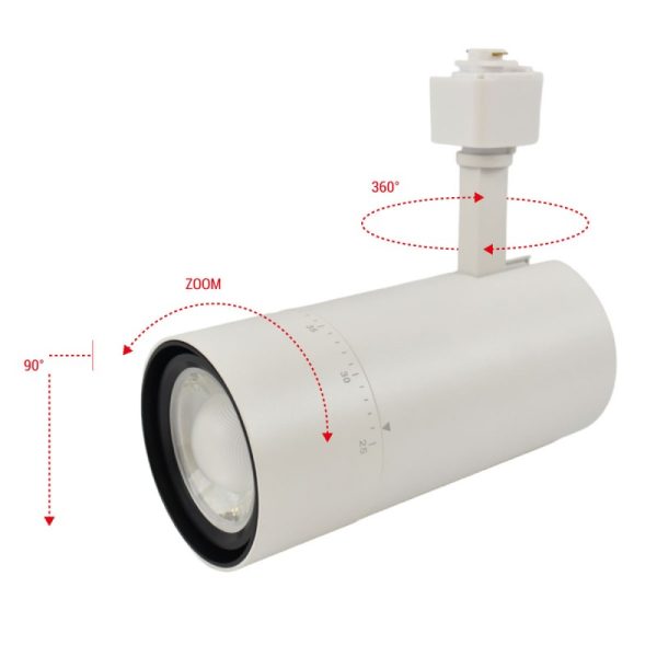 CCTSystem 15W single-phase LED track spotlight 15W - Image 4