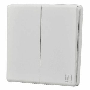 PIANO 2 gang 1 way switch