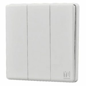 PIANO 3 gang 1 way switch