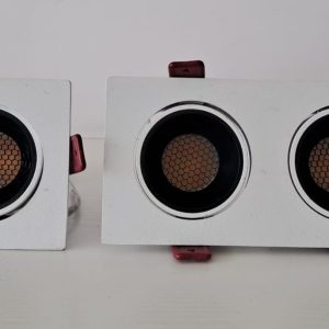 Spot light square frame (single and double)