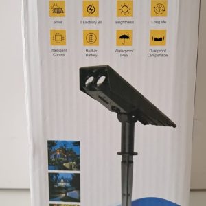 Solar garden tree light